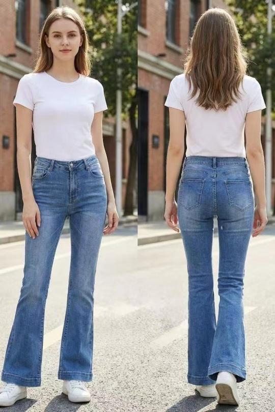 Jeans Femme Bleu YES BON SKM1078-6 Efashion Paris