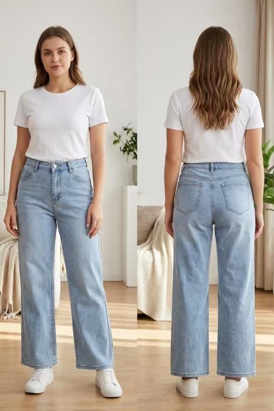 Jeans Femme Bleu YES BON SN032 Efashion Paris