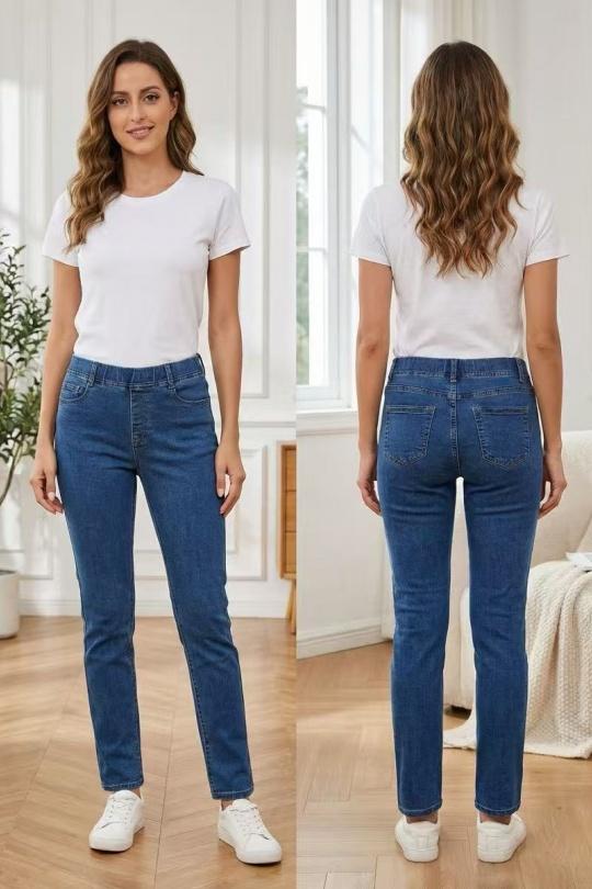 Jeans Femme Bleu YES BON SV508-2 Efashion Paris