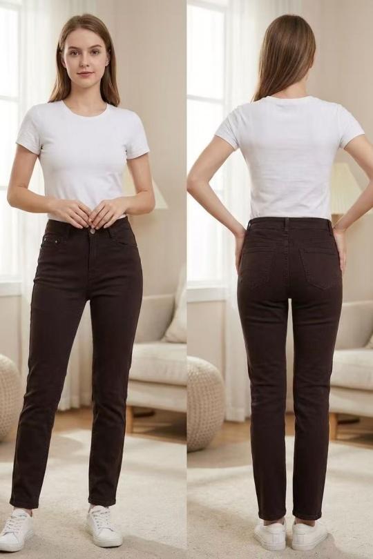 Jeans Donna Brown YES BON SKJ933-15 Efashion Paris