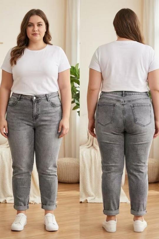Jeans Donna Grey YES BON SM1095-6 Efashion Paris
