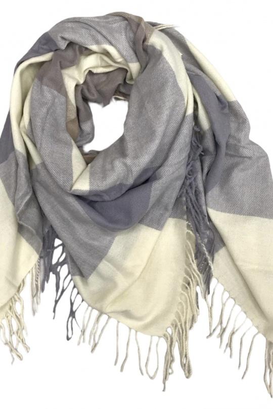 Écharpes Accessoires Beige VS PLUS YL 52850 Efashion Paris