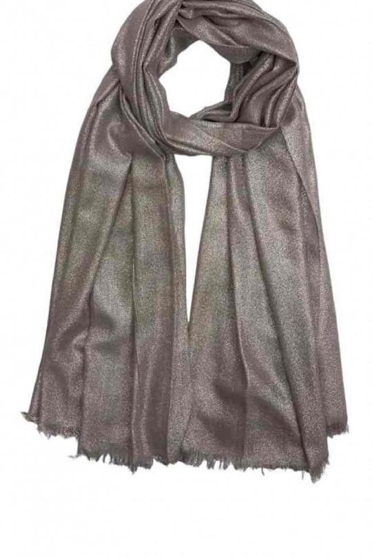 Écharpes Accessoires Champagne VS PLUS QY2410 Efashion Paris