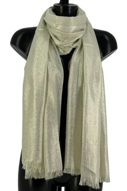 Écharpes Accessoires Champagne VS PLUS QY2410 Efashion Paris