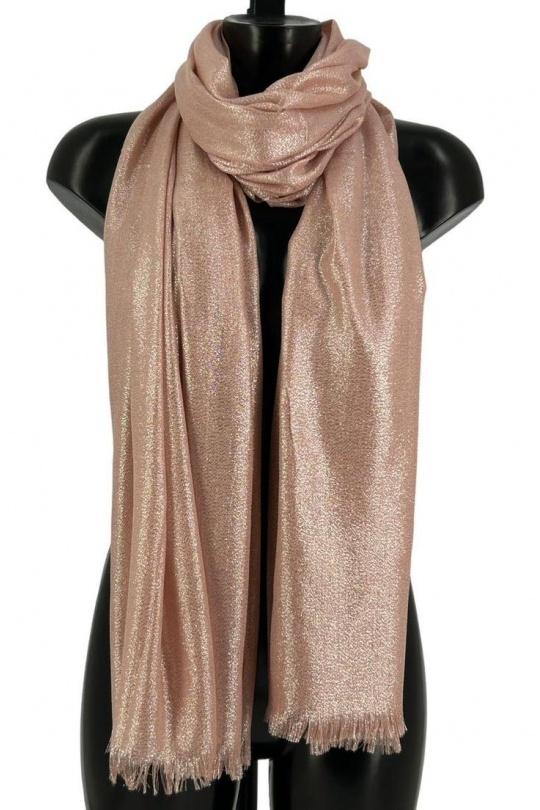 Écharpes Accessoires Champagne VS PLUS QY2410 Efashion Paris