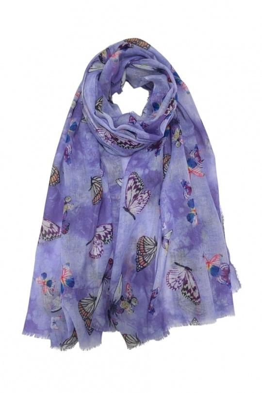 Foulards Accessories Purple VS PLUS CX5206 Efashion Paris