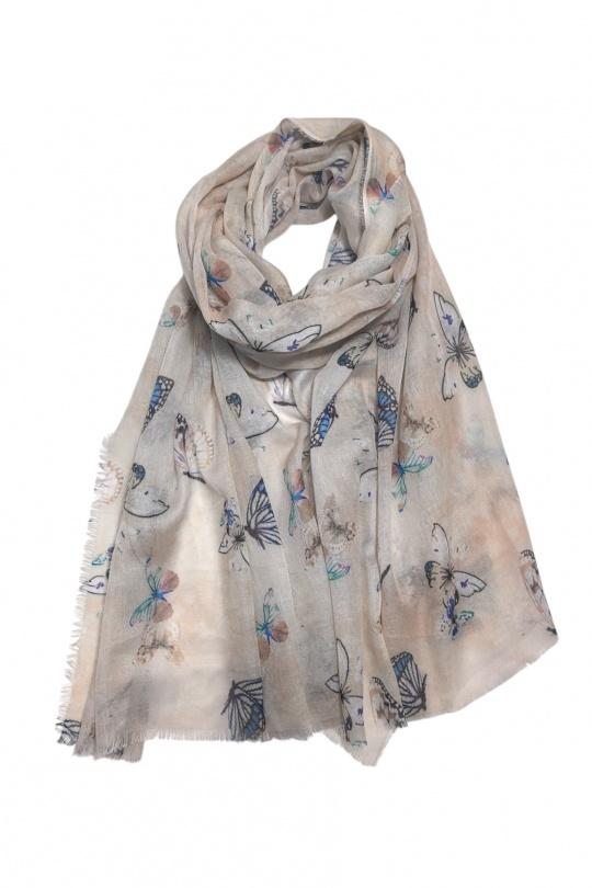 Foulards Accessories Beige VS PLUS CX5206 Efashion Paris