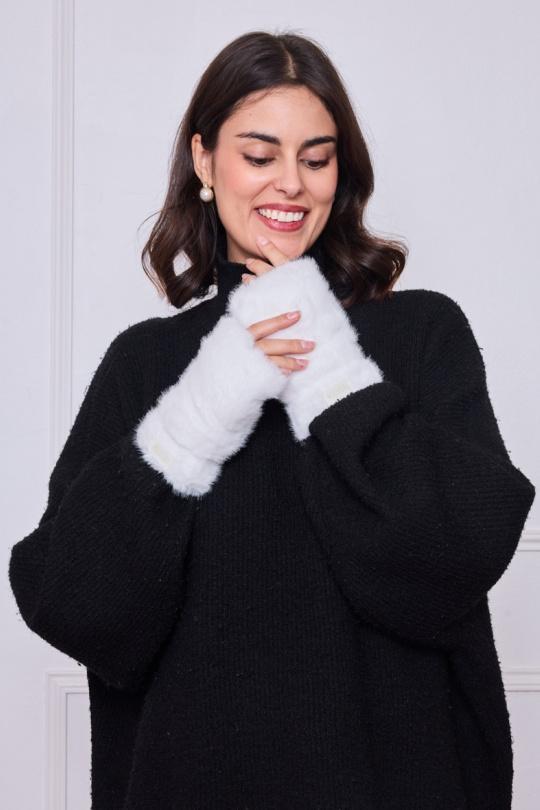 Guantes Complementos White VS PLUS HX54188 Efashion Paris