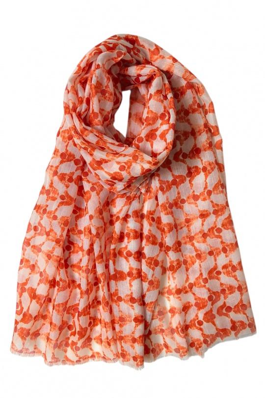 Écharpes Accessoires Rouge VS PLUS RS63207 Efashion Paris