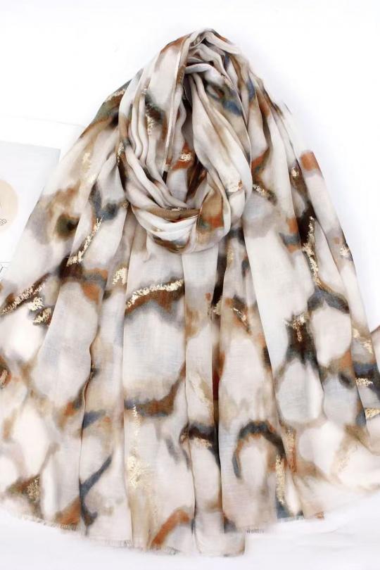 Écharpes Accessoires Vert clair VS PLUS JQ106245 Efashion Paris