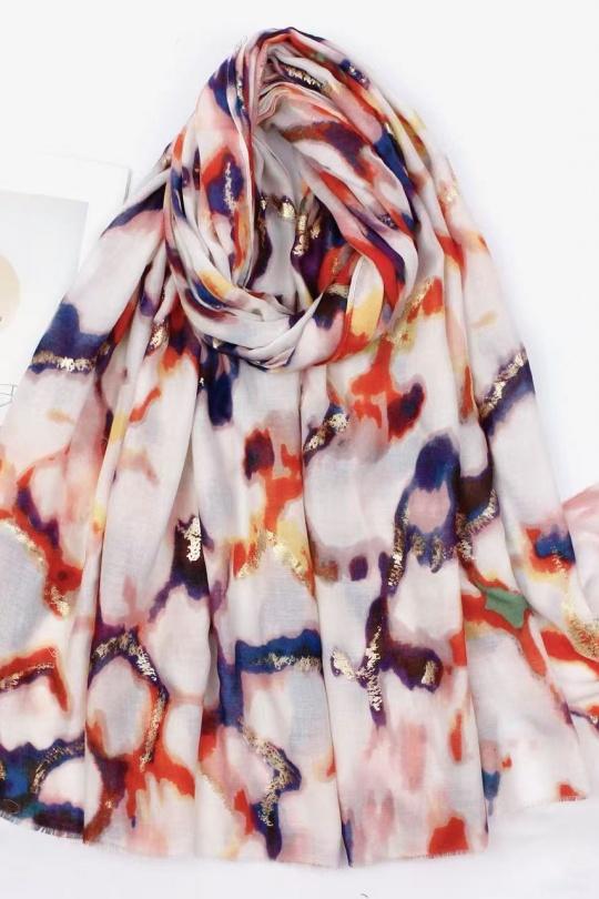 Écharpes Accessoires Vert clair VS PLUS JQ106245 Efashion Paris