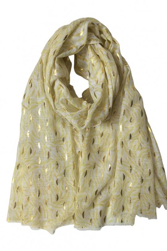 Écharpes Accessoires Orange clair VS PLUS RS62237 Efashion Paris