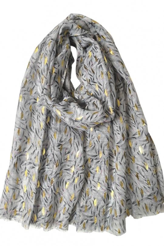 Écharpes Accessoires Orange clair VS PLUS RS62237 Efashion Paris