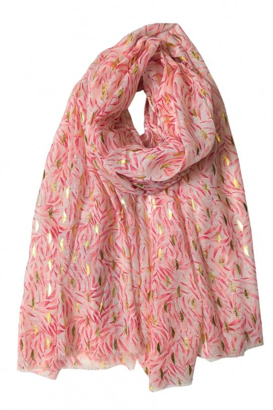 Écharpes Accessoires Orange clair VS PLUS RS62237 Efashion Paris