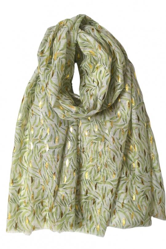 Écharpes Accessoires Orange clair VS PLUS RS62237 Efashion Paris