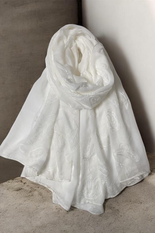 Écharpes Accessoires Jaune clair VS PLUS RS65822 Efashion Paris