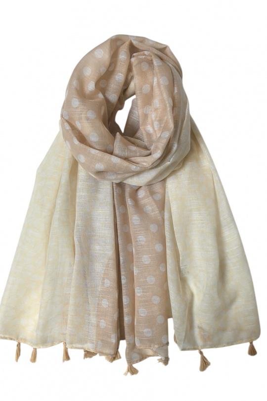 Scarves Accessories Light red VS PLUS RS61227 Efashion Paris