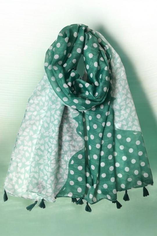 Scarves Accessories Light red VS PLUS RS61227 Efashion Paris