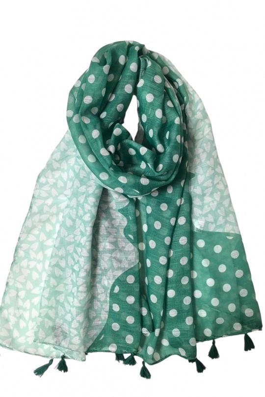 Scarves Accessories Light red VS PLUS RS61227 Efashion Paris