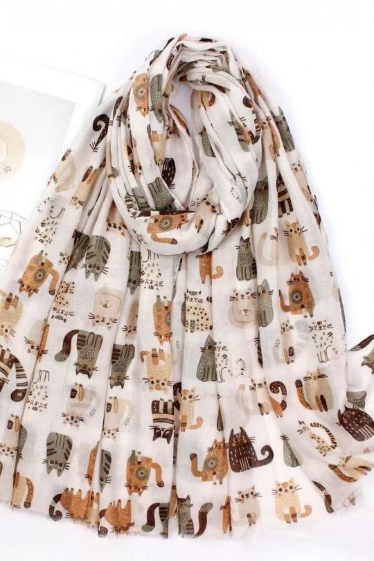 Scarves Accessories Multicolor VS PLUS JQ56205 Efashion Paris