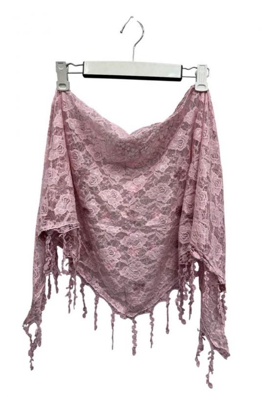 Écharpes Accessoires Rose VS PLUS DX423 Efashion Paris