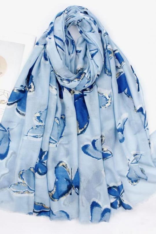 Écharpes Accessoires Gris clair VS PLUS JQ66206 Efashion Paris