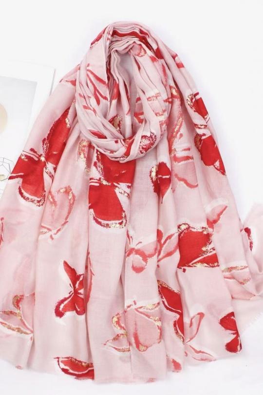 Écharpes Accessoires Gris clair VS PLUS JQ66206 Efashion Paris