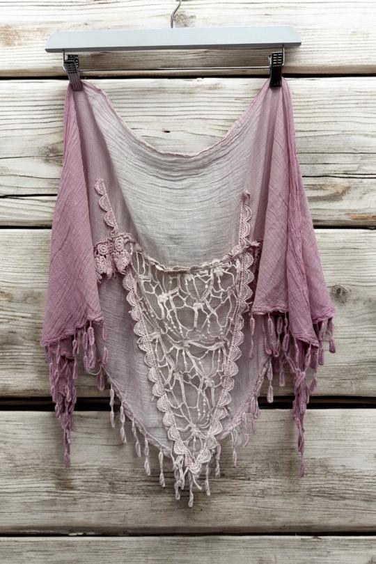 Foulards Accessoires Rose VS PLUS FZY214 Efashion Paris