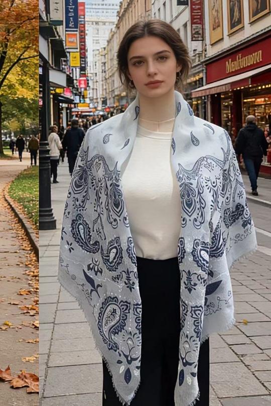 Foulards Accessoires Jaune clair VS PLUS LS612659 Efashion Paris