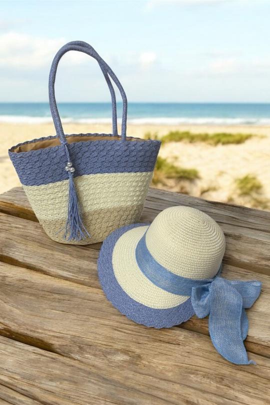 Ensembles Accessoires Bleu ciel VS PLUS ZH62623 Efashion Paris