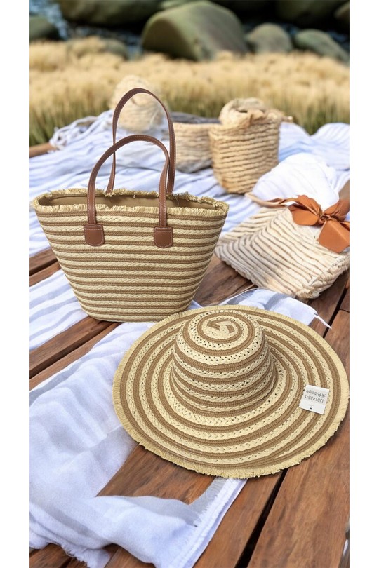 Ensembles Accessoires Rose nude VS PLUS JJ61485 Efashion Paris