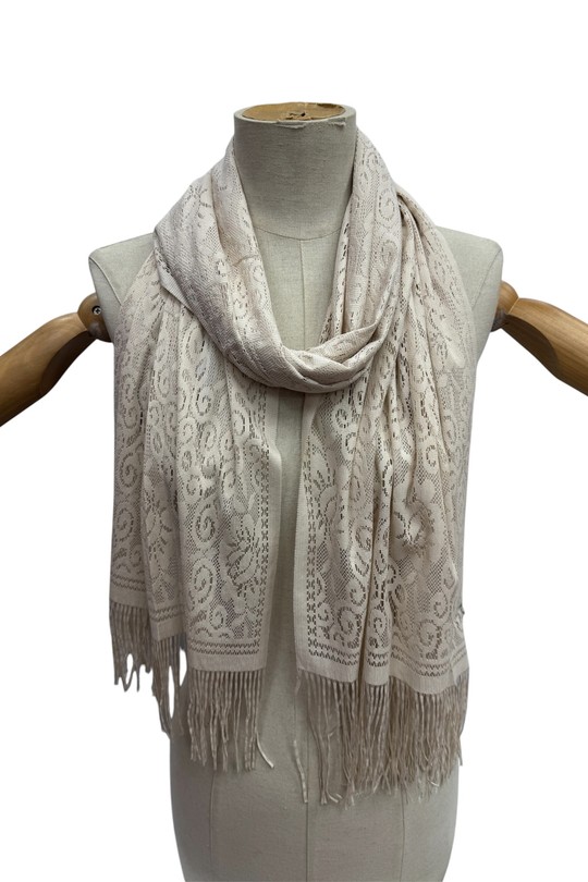 Écharpes Accessoires Blanc VS PLUS FT7145 Efashion Paris