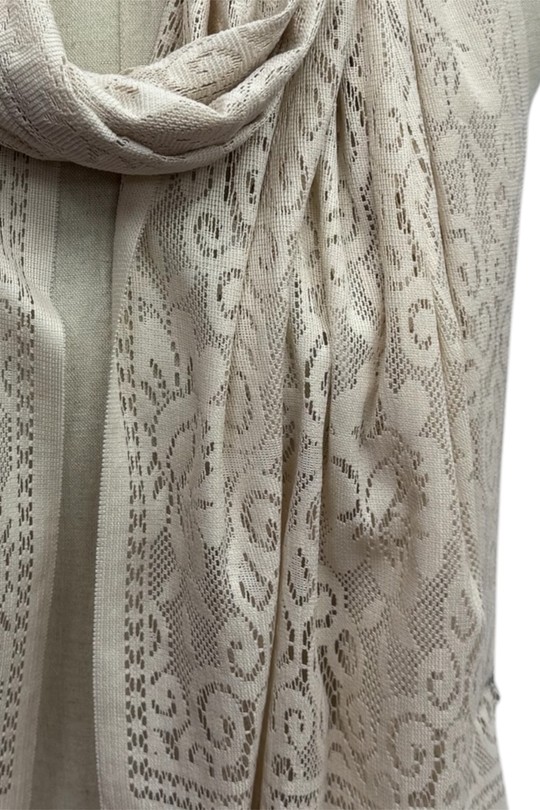 Écharpes Accessoires Blanc VS PLUS FT7145 Efashion Paris