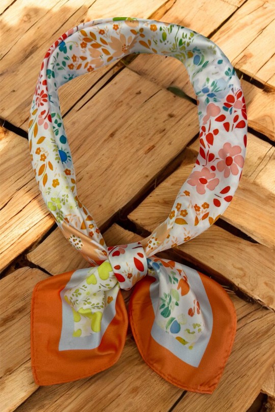 Foulards Accessoires Orange VS PLUS CX64610 Efashion Paris