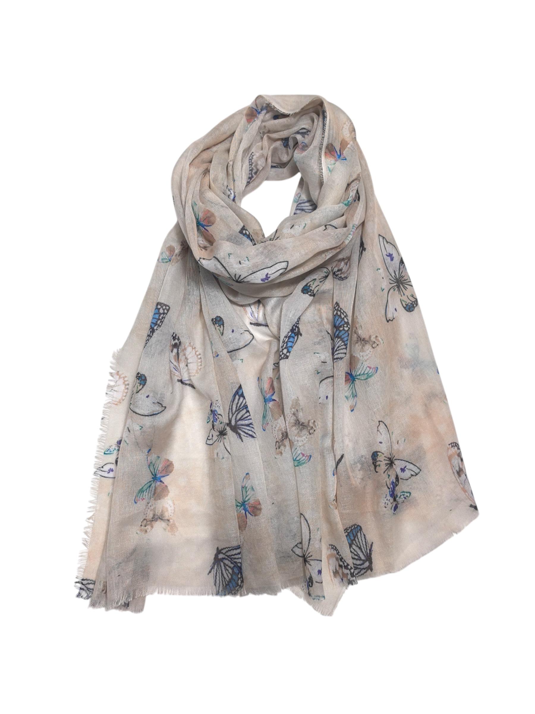 Foulards Accessories Beige VS PLUS CX5206 #c Efashion Paris