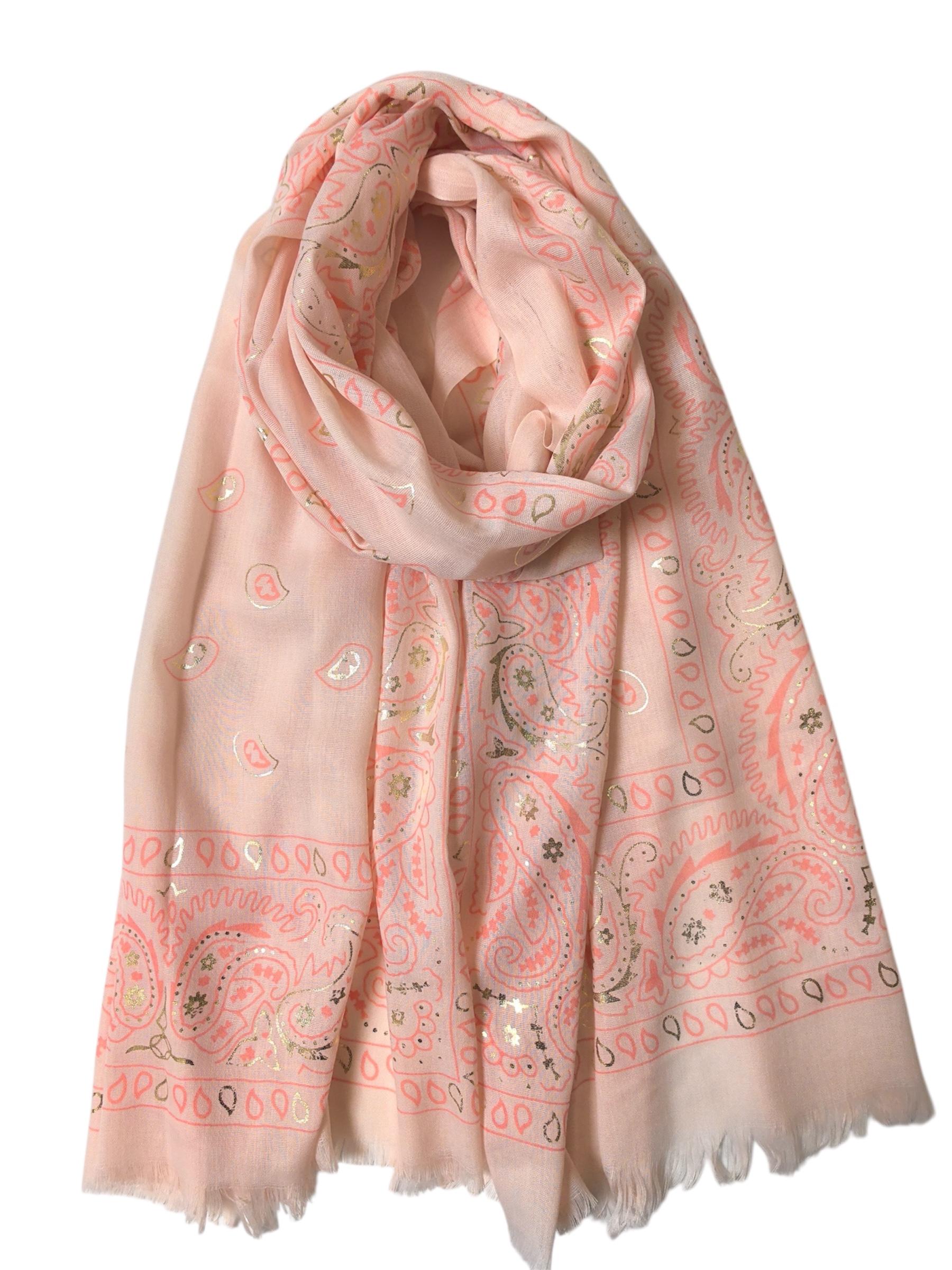 Écharpes Accessoires Rose Clair VS PLUS WY62167 #c Efashion Paris