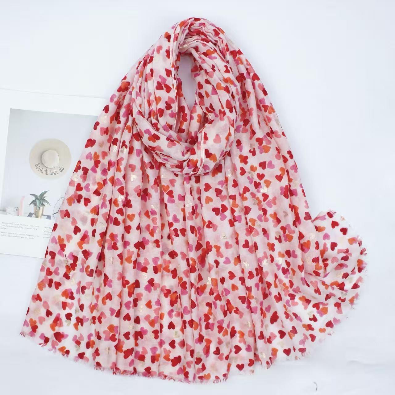 Écharpes Accessoires Rouge VS PLUS JQ96245 #c Efashion Paris