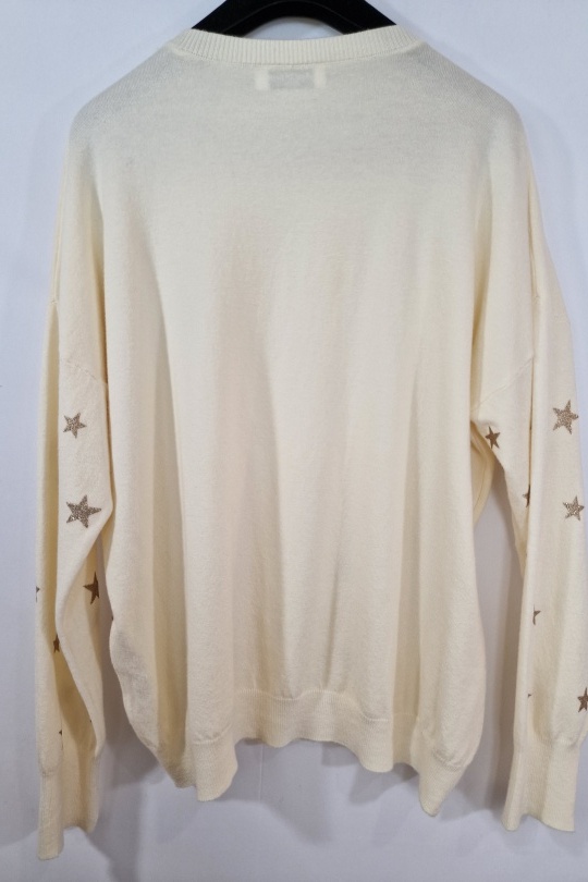 Jumpers Women Beige MISS CHARM 9997 Efashion Paris