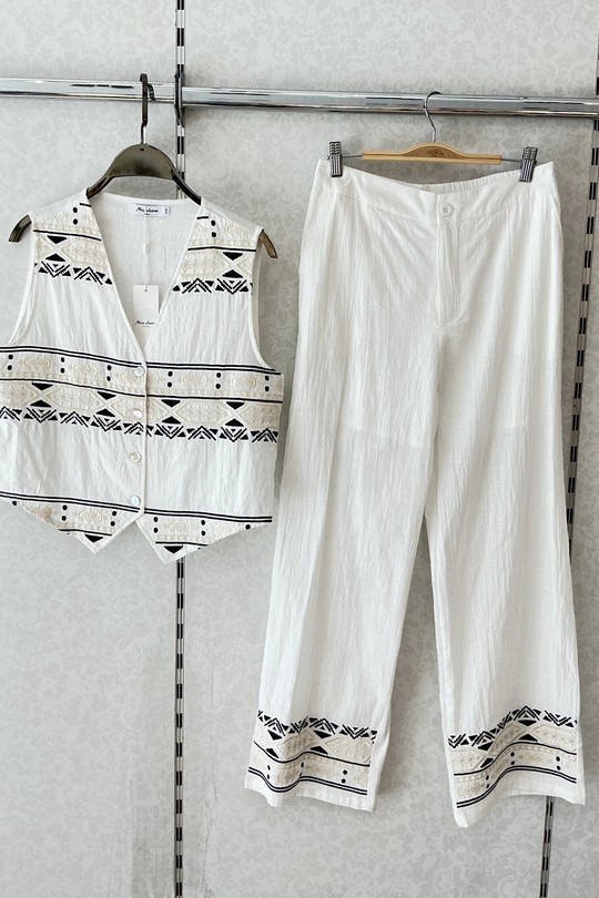 Robes longues Femme Blanc MISS CHARM 58202 Efashion Paris