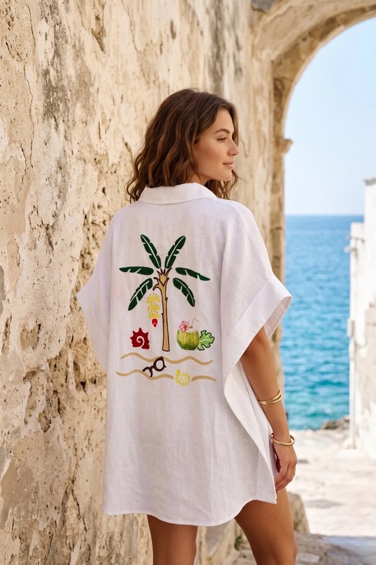 Chemises Femme Blanc MISS CHARM 88809 Efashion Paris