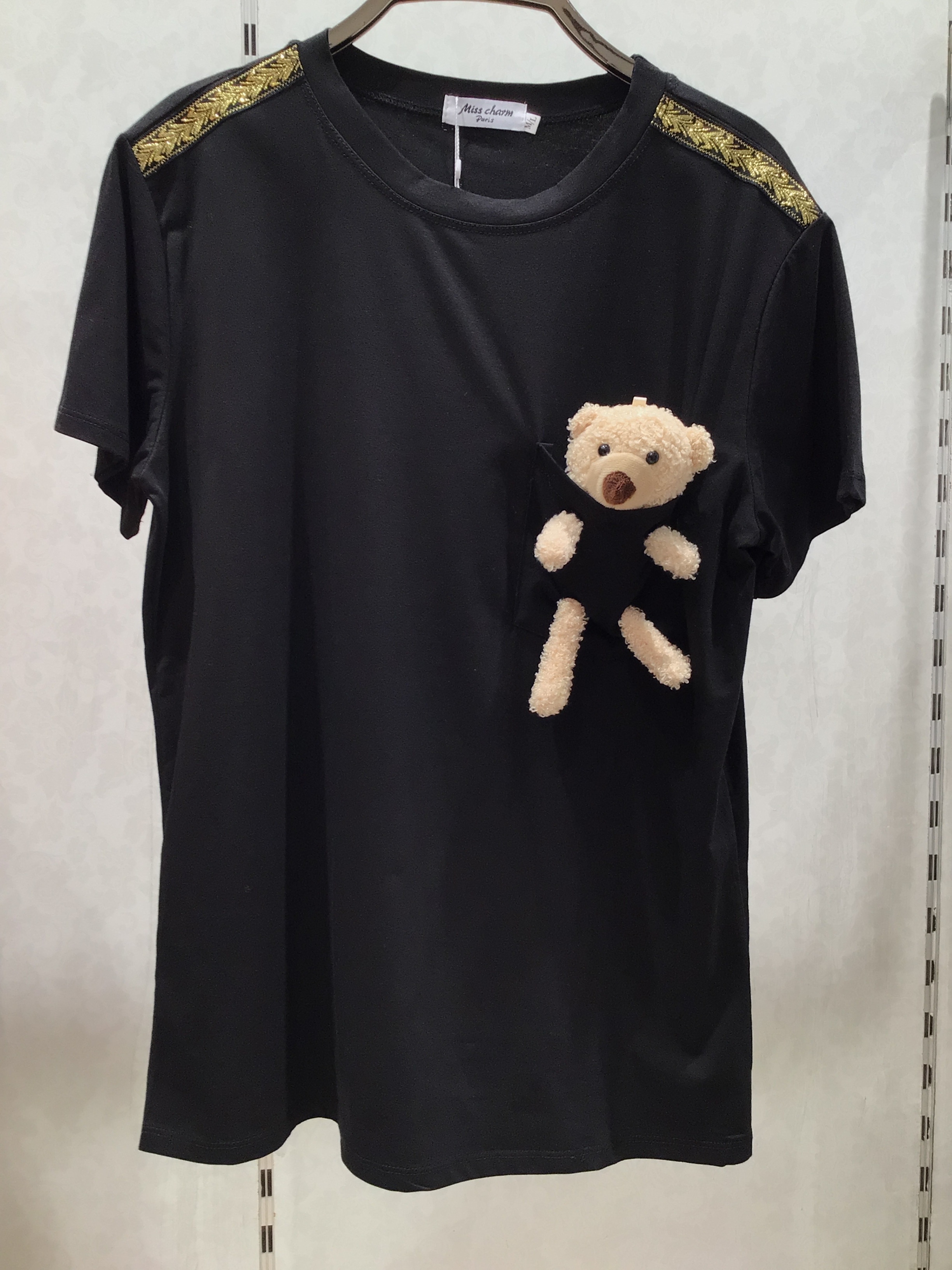 Camisetas Mujer Colores mixtos MISS CHARM 9380 #c Efashion Paris