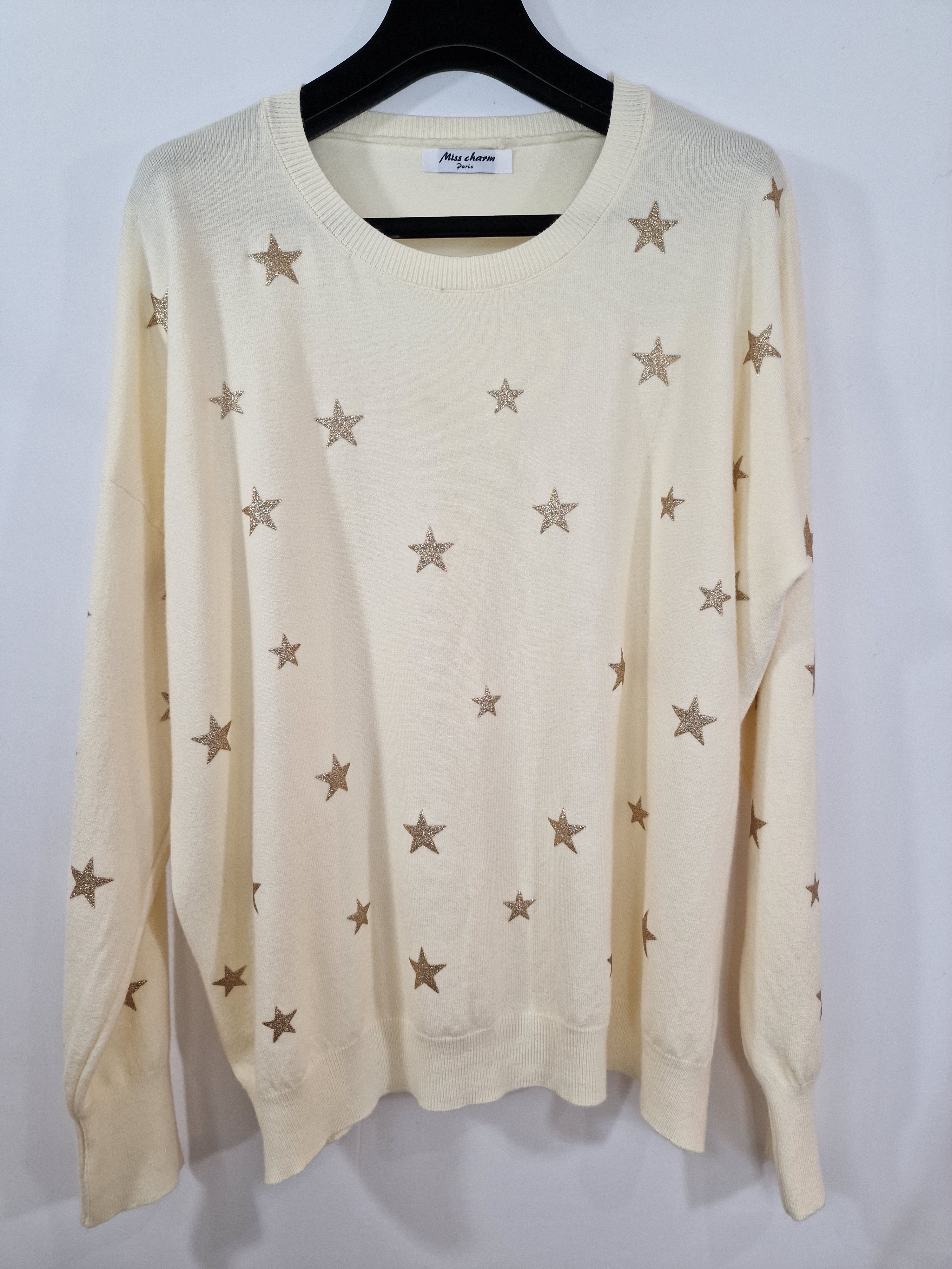 Jumpers Women Beige MISS CHARM 9997 #c Efashion Paris