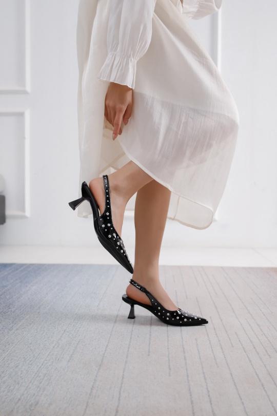 High heels Shoes Black LA BOTTINE SOURIANTE  BYC9576 Efashion Paris