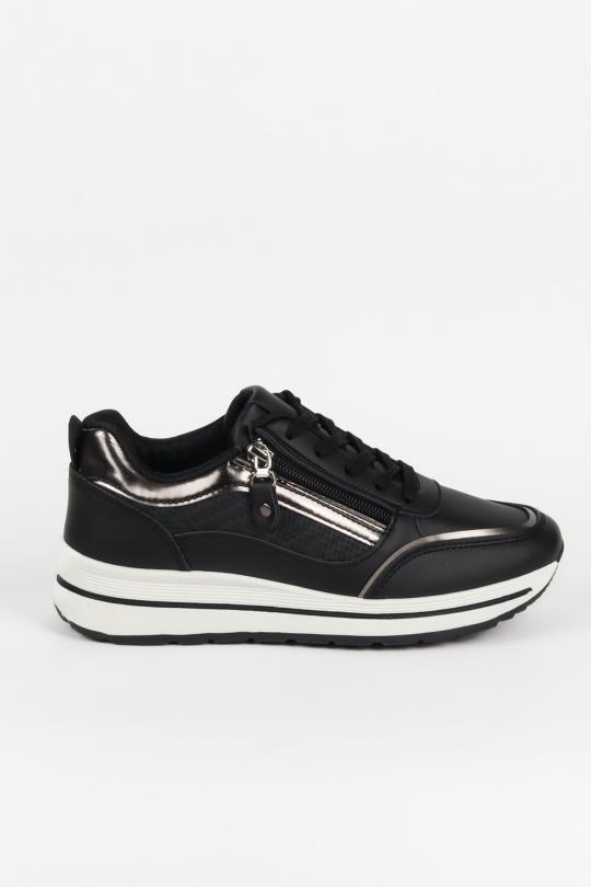 Baskets Chaussures Noir LA BOTTINE SOURIANTE  DXRJ9589 Efashion Paris