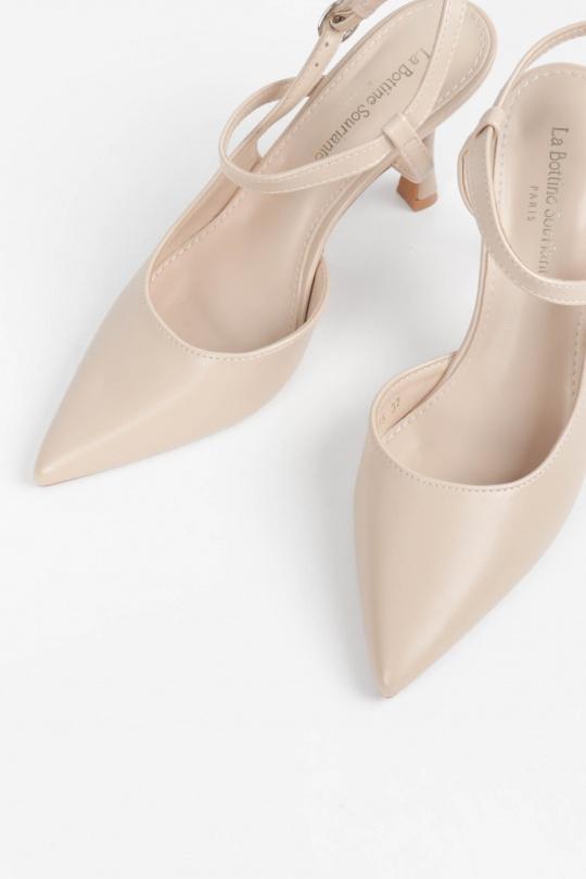 Escarpins Chaussures Blanc LA BOTTINE SOURIANTE  BLQ1055 Efashion Paris