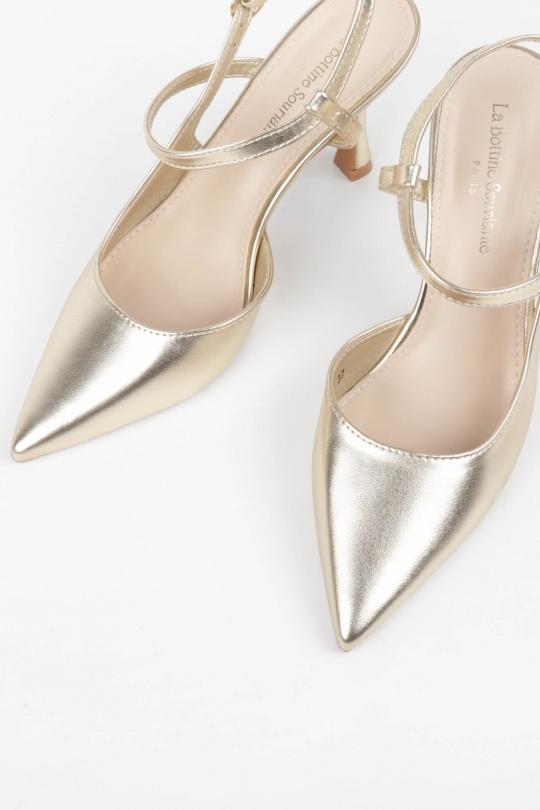 Escarpins Chaussures Blanc LA BOTTINE SOURIANTE  BLQ1055 Efashion Paris