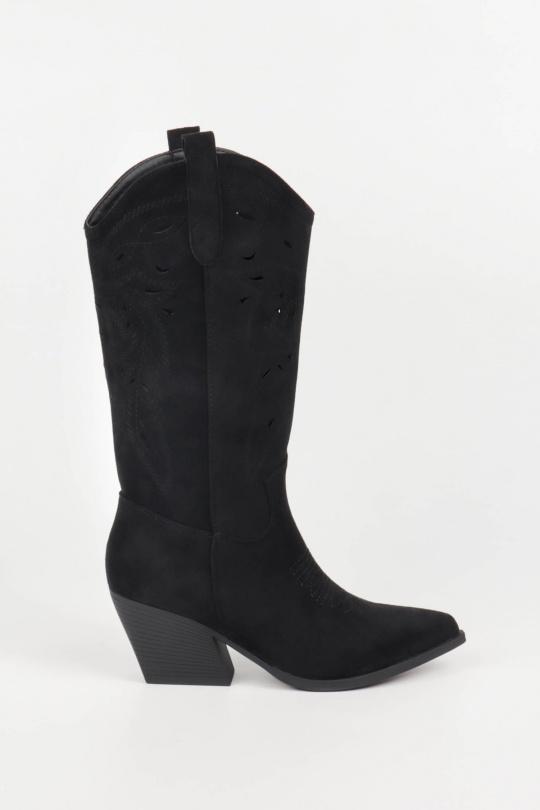 Bottes Chaussures Noir LA BOTTINE SOURIANTE  DQR1231 Efashion Paris