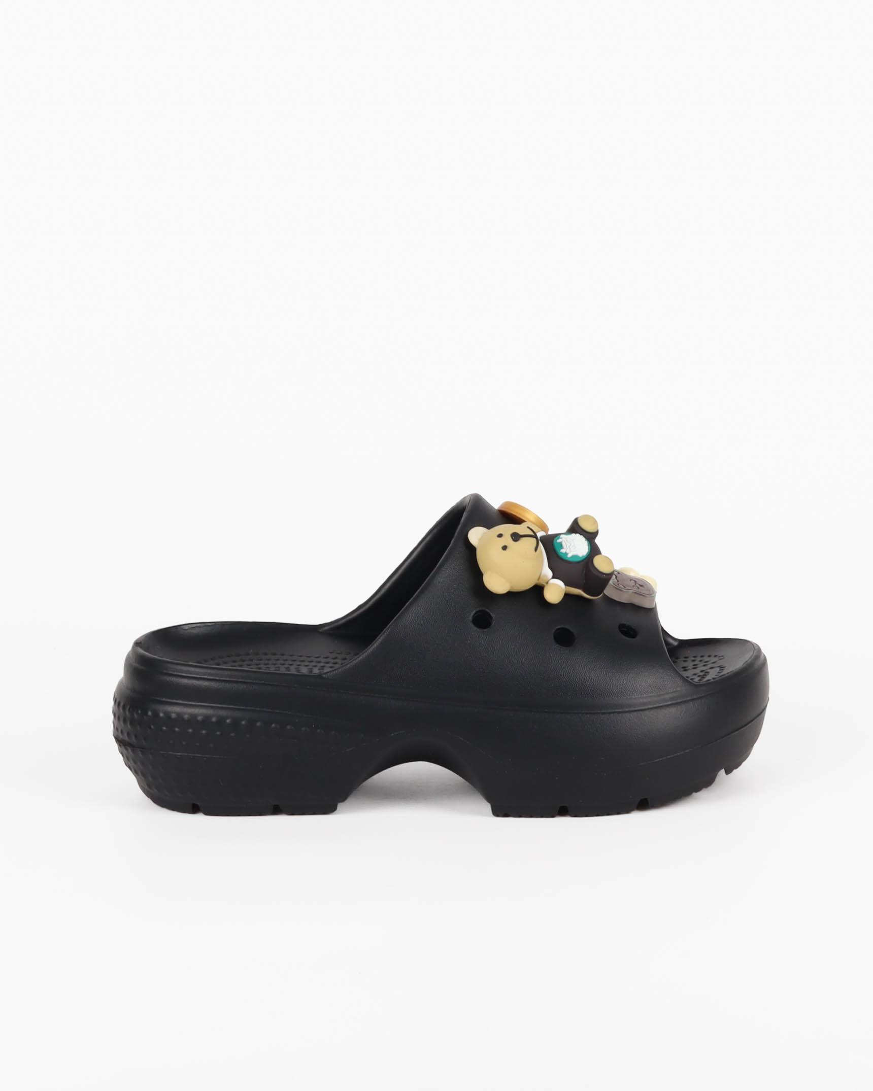 Compensées Chaussures Noir LA BOTTINE SOURIANTE  1015 #c Efashion Paris