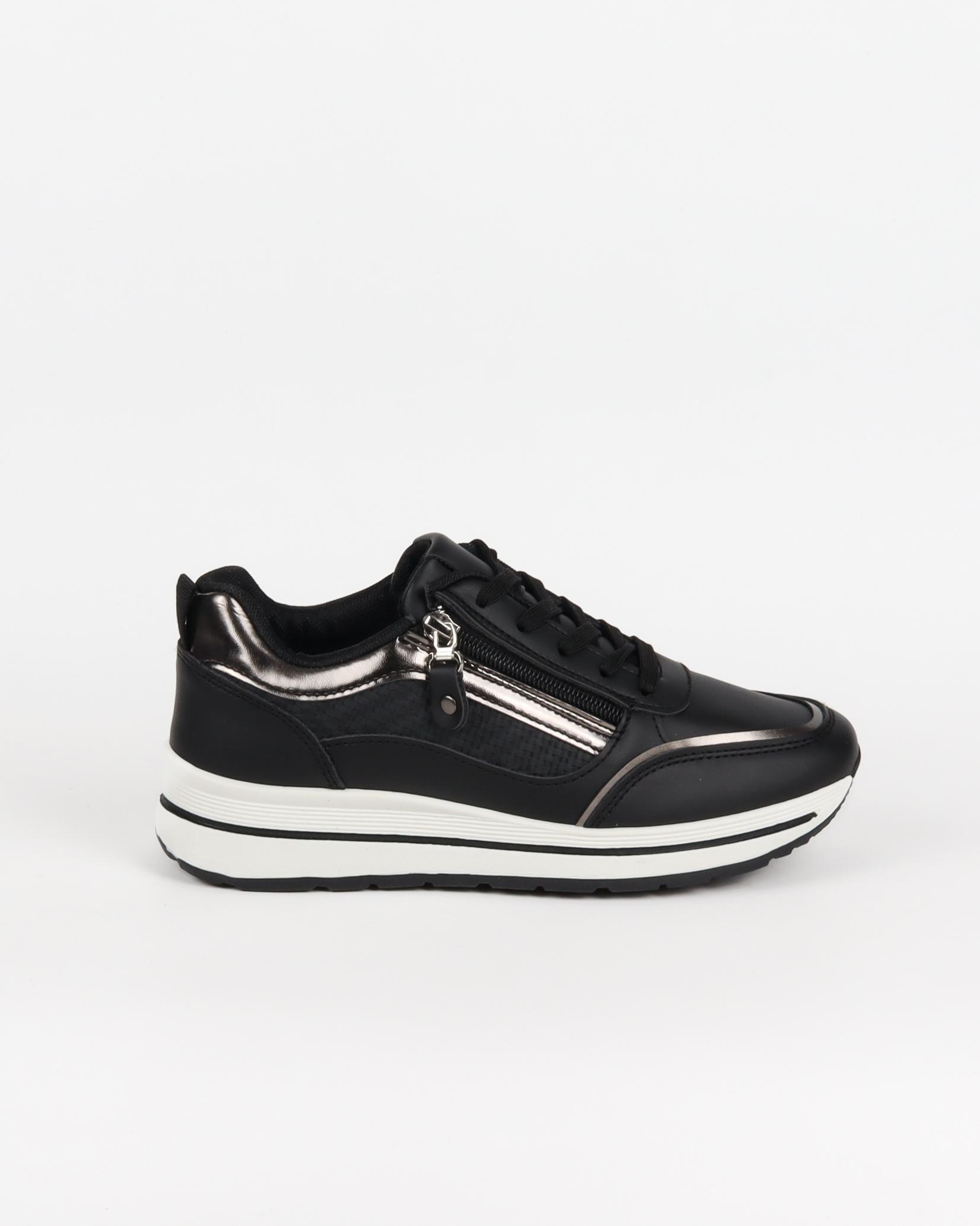Baskets Chaussures Noir LA BOTTINE SOURIANTE  DXRJ9589 #c Efashion Paris