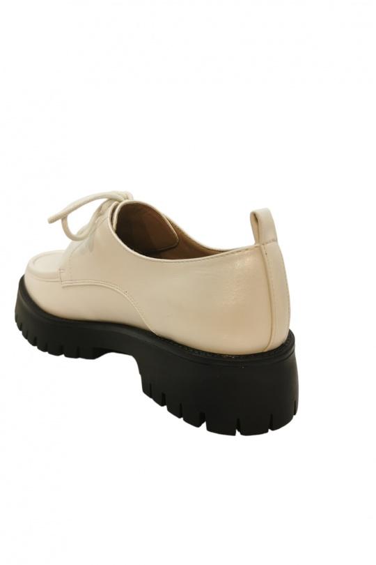 Derbies Chaussures Beige VICES-VERSO V-673 Efashion Paris